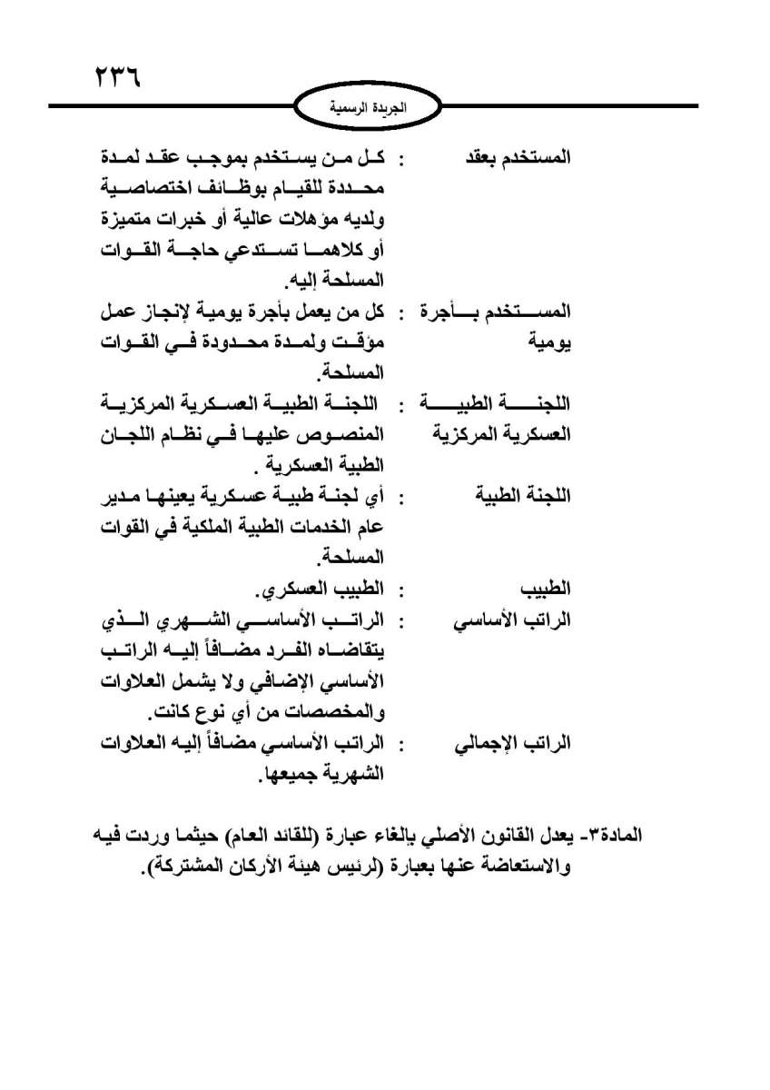 ارادة ملكية بالموافقة على قانون الخدمة في القوات المسلحة: شروط جديدة للتجنيد والترفيع والمكافآت - تفاصيل