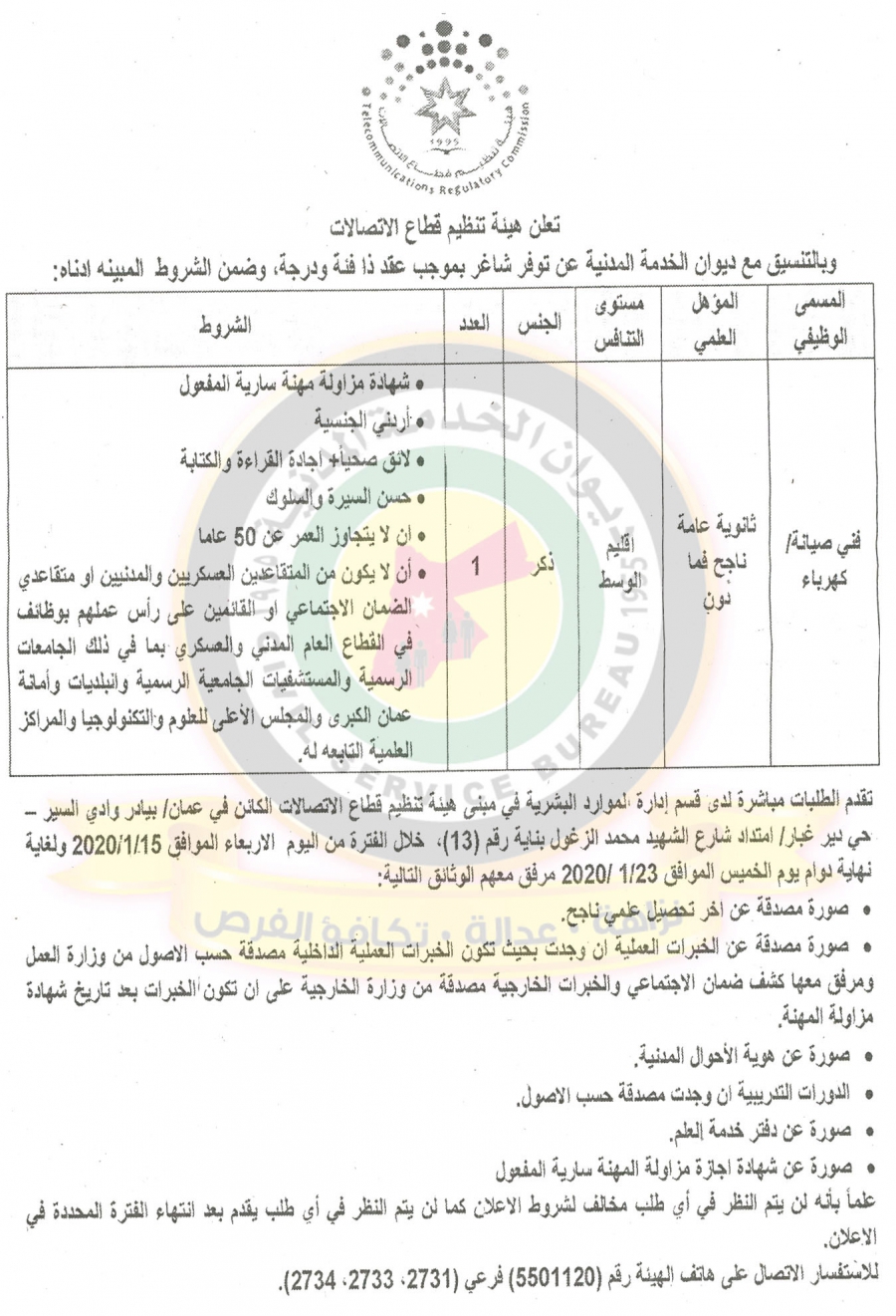 وظائف شاغرة ومدعوون للتعيين في مختلف الوزارات - أسماء