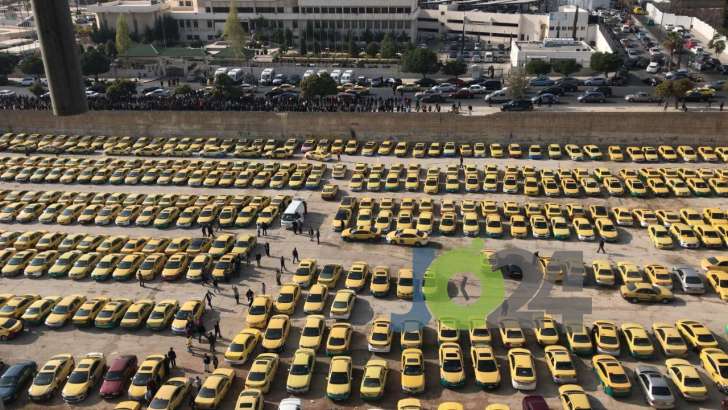 سائقو التكسي الأصفر يتحضرون للاعتصام الكبير أمام النقل