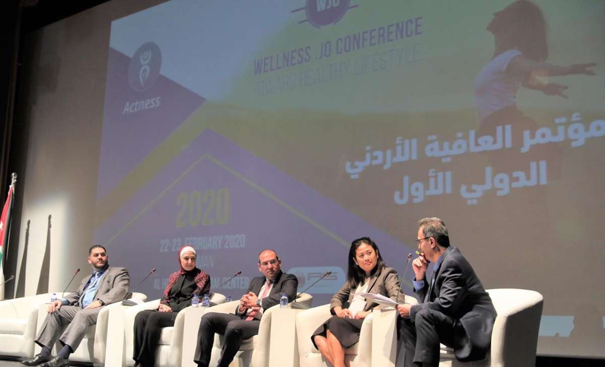 شركة gig-Jordan تشارك في مؤتمر العافية الأردني الأول Wellness jo Conference