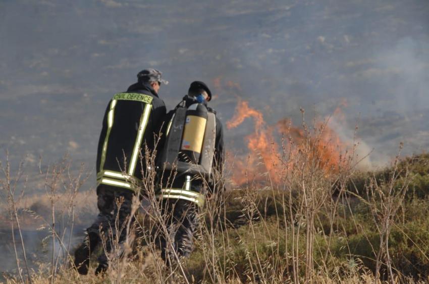 الدفاع المدني يتعامل مع 5984 حالة إسعافية و342 حريق أعشاب وأشجار