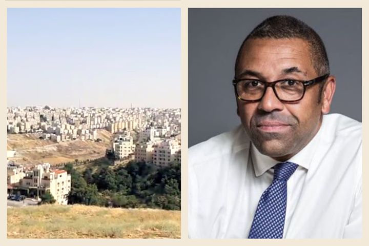 وزير شؤون الشرق الأوسط البريطاني جيمس كليفرلي يقوم  بزيارة افتراضية إلى الأردن
