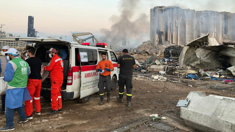 وزارة الصحة اللبنانية تعلن أحدث حصيلة لضحايا انفجار بيروت