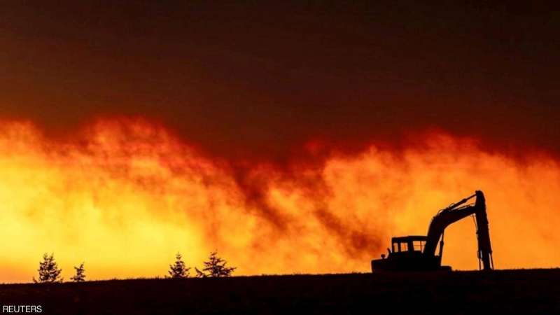 صور.. دخان حرائق غابات أميركا يصل إلى أوروبا