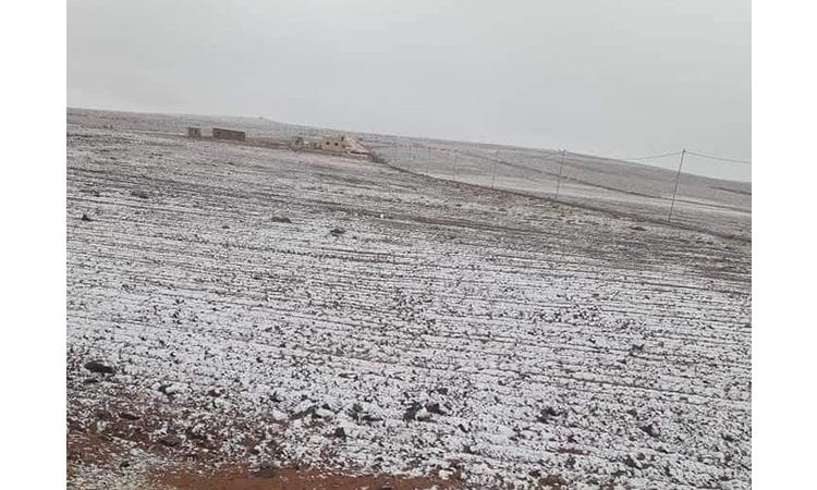 طقس العرب : تراكم الثلوج فوق بعض المرتفعات الجبلية قد يزيد عن 15 سم