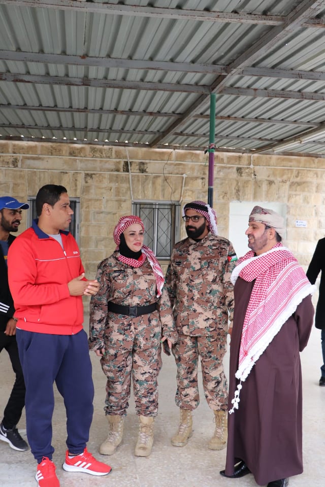 افتتاح اول مخيم عسكري لمتلازمة داون في المخيم الكشفي الدائم في الشونه الشمالية 
