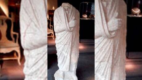 إيطاليا تستعيد تمثالا رخاميا سرق عام 2011