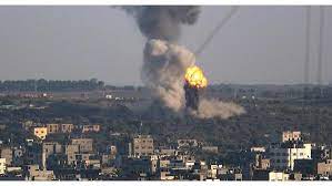 طائرات الاحتلال الاسرائيلي تقصف مواقع في غزة