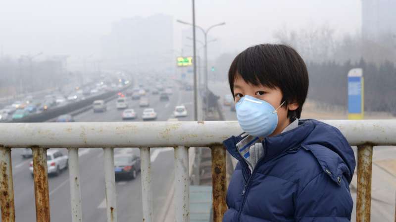 تلوث الهواء يصيب الصغار بأمراض الكبار