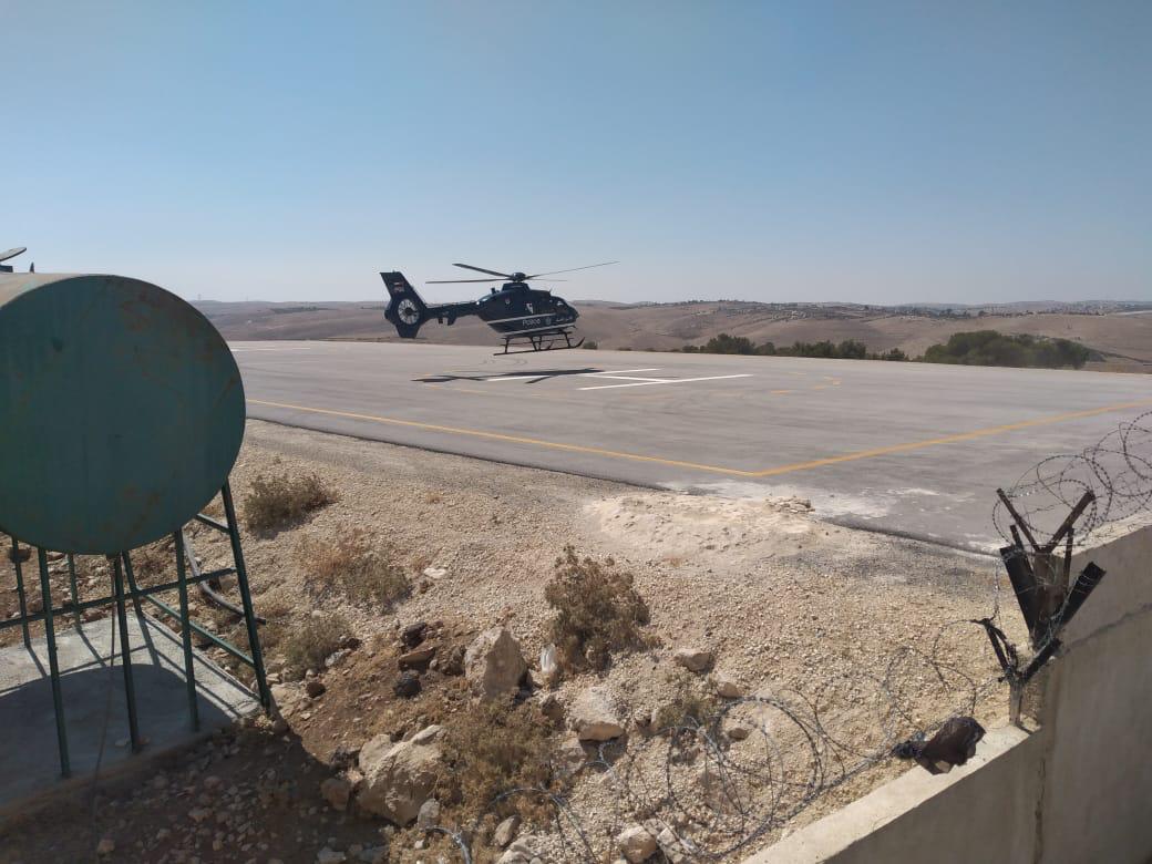 الأمن العام : طائرة عامودية تشارك في البحث عن مواطن انقطع به الاتصال في محافظة مادبا 