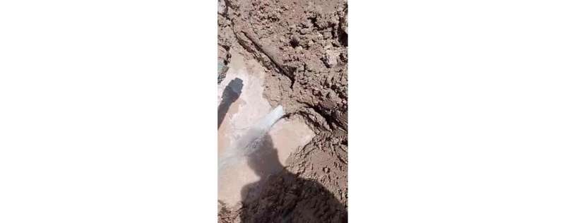 ضبط 5  مزارع في جلعد تعتدي على خطوط مياه