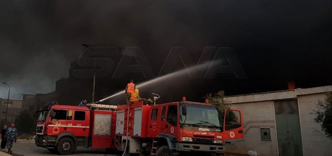 سوريا.. ارتفاع حصيلة ضحايا حريق المدينة الصناعية في حلب