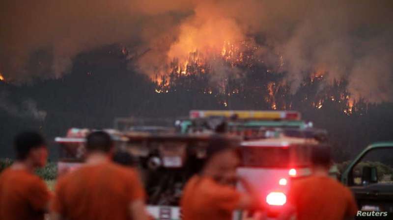 كوارث التغير المناخي.. الآلاف يهجرون منازلهم في كاليفورنيا في موسم حرائق عنيف