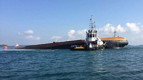 تعرض سفينة تحمل علم سنغافورة لحادث قرب سواحل الإمارات