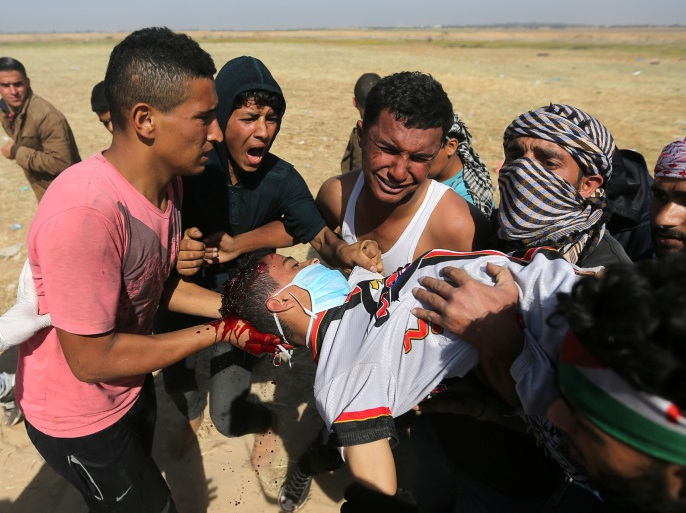 استشهاد طفل فلسطيني متأثرا بجروحه برصاص الاحتلال شرق غزة