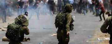 إصابات إثر اعتداء الاحتلال على متظاهرين جنوب قطاع غزة