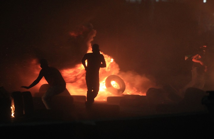 إصابات بين متظاهري الإرباك الليلي في غزة