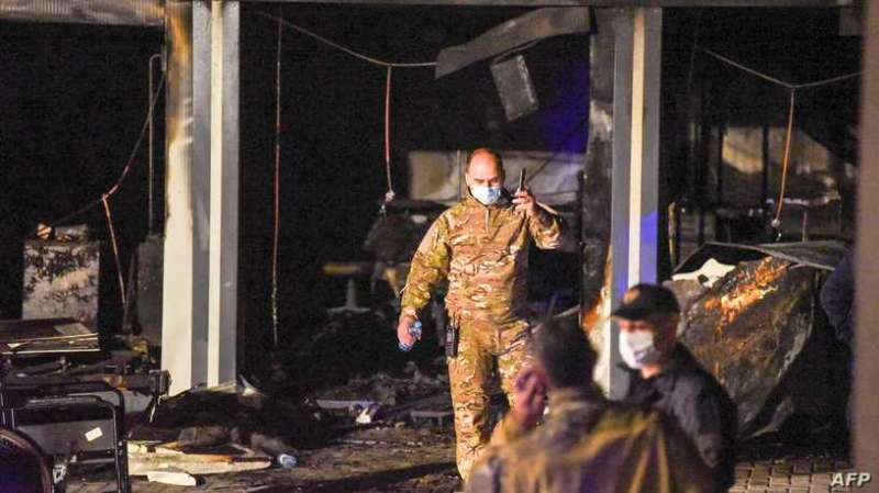 أسبابه مجهولة.. عشرة قتلى في حريق بمستشفى لعلاج مصابي كورونا في مقدونيا الشمالية