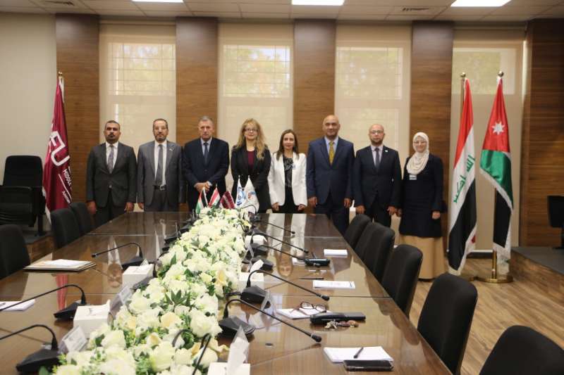 جامعة الشرق الأوسط MEU توقع اتفاقية تعاون مع الجامعة التقنية الوسطى في العراق