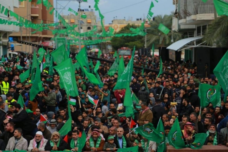 حماس تعقب على القصف الاسرائيلي لقطاع غزة