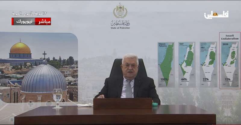 عباس يمهل الاحتلال عاما للانسحاب من الاراضي المحتلة عام 67: طفح الكيل