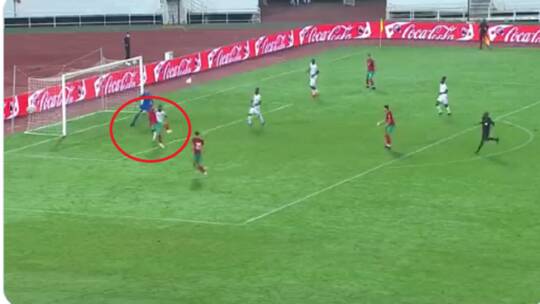 المغربي بوفال يسجل هدفا عالميا في تصفيات مونديال قطر (فيديو)