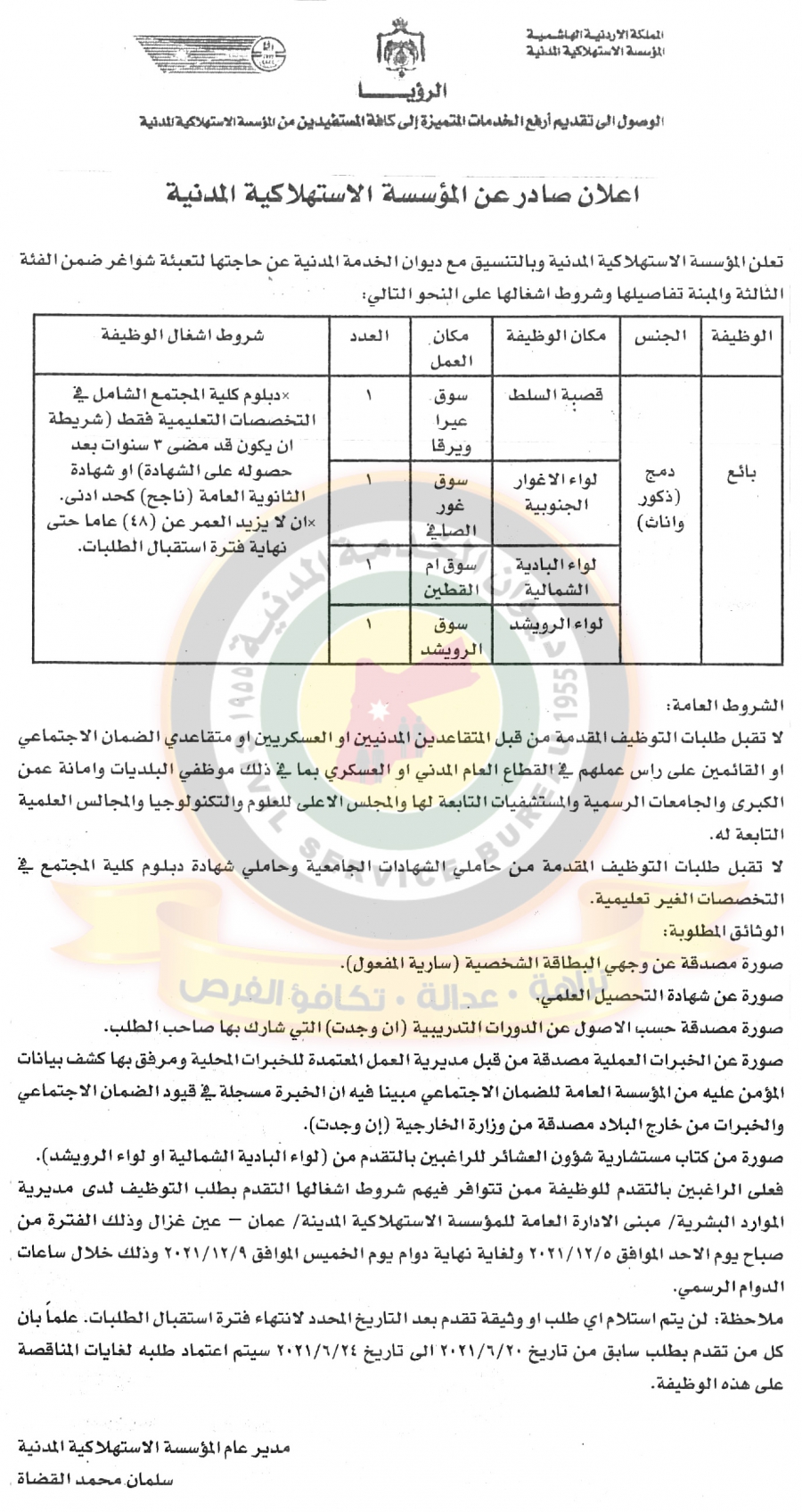 وظائف شاغرة ومدعوون للتعيين في مختلف الوزارات - أسماء