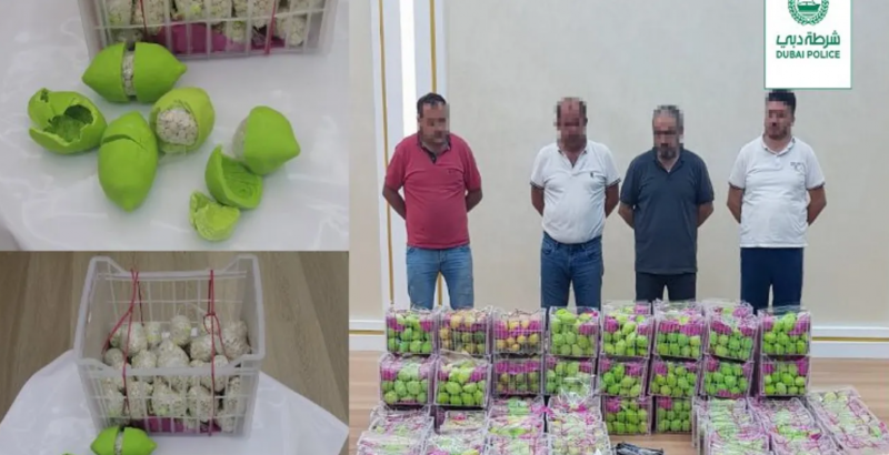 الإمارات تحبط تهريب مليون قرص كبتاغون في شحنات الليمون