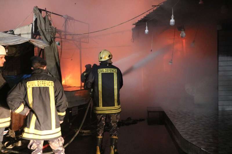 وفاة شخصين وإصابة آخرين إثر حريق منزل في مادبا