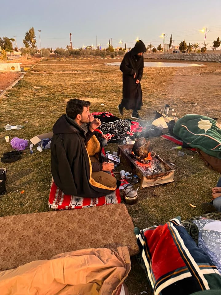 متعطلو معان: الاجهزة الامنية تهددنا بفض الاعتصام- صور