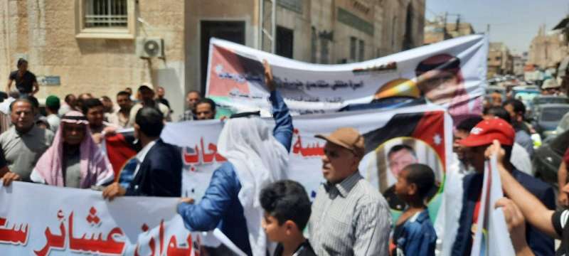 سحاب: مسيرة شعبية تندد بالانتهاكات الصهيونية في الأقصى