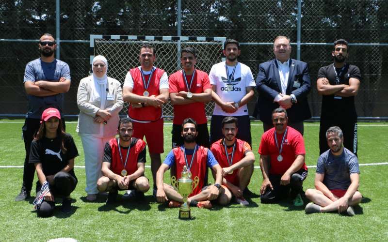 اختتام دوري كرة القدم في الشرق الأوسط بفوز الفريق الإعلامي