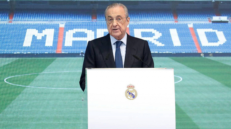 بيريز يكشف موقفه من إعادة رونالدو إلى ريال مدريد (فيديو)