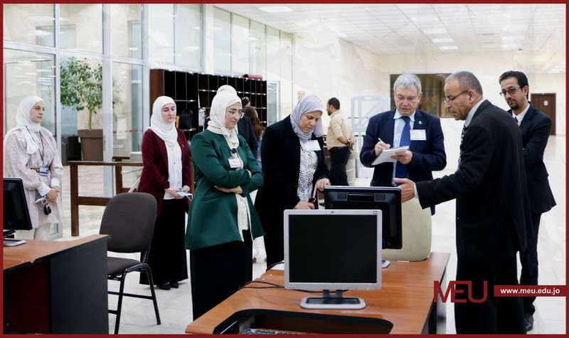 الاعتماد الأمريكي ACPE يزور جامعة الشرق الأوسط