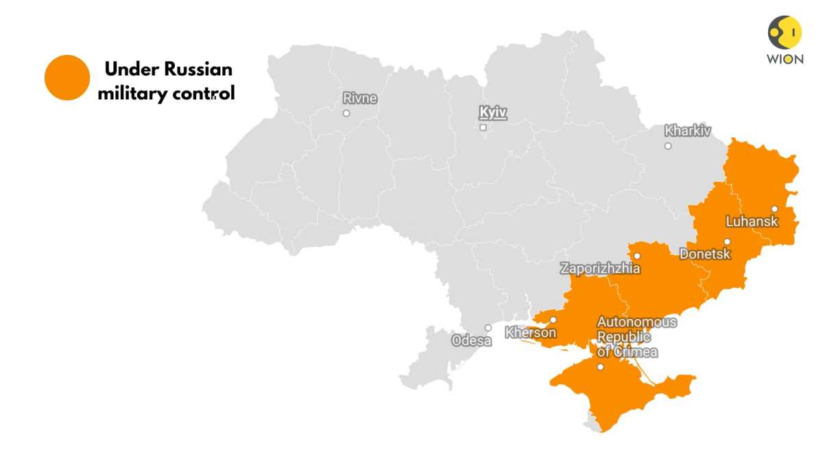 هكذا تبدو خريطة أوكرانيا بعد ضم روسيا مناطق انفصالية (شاهد)