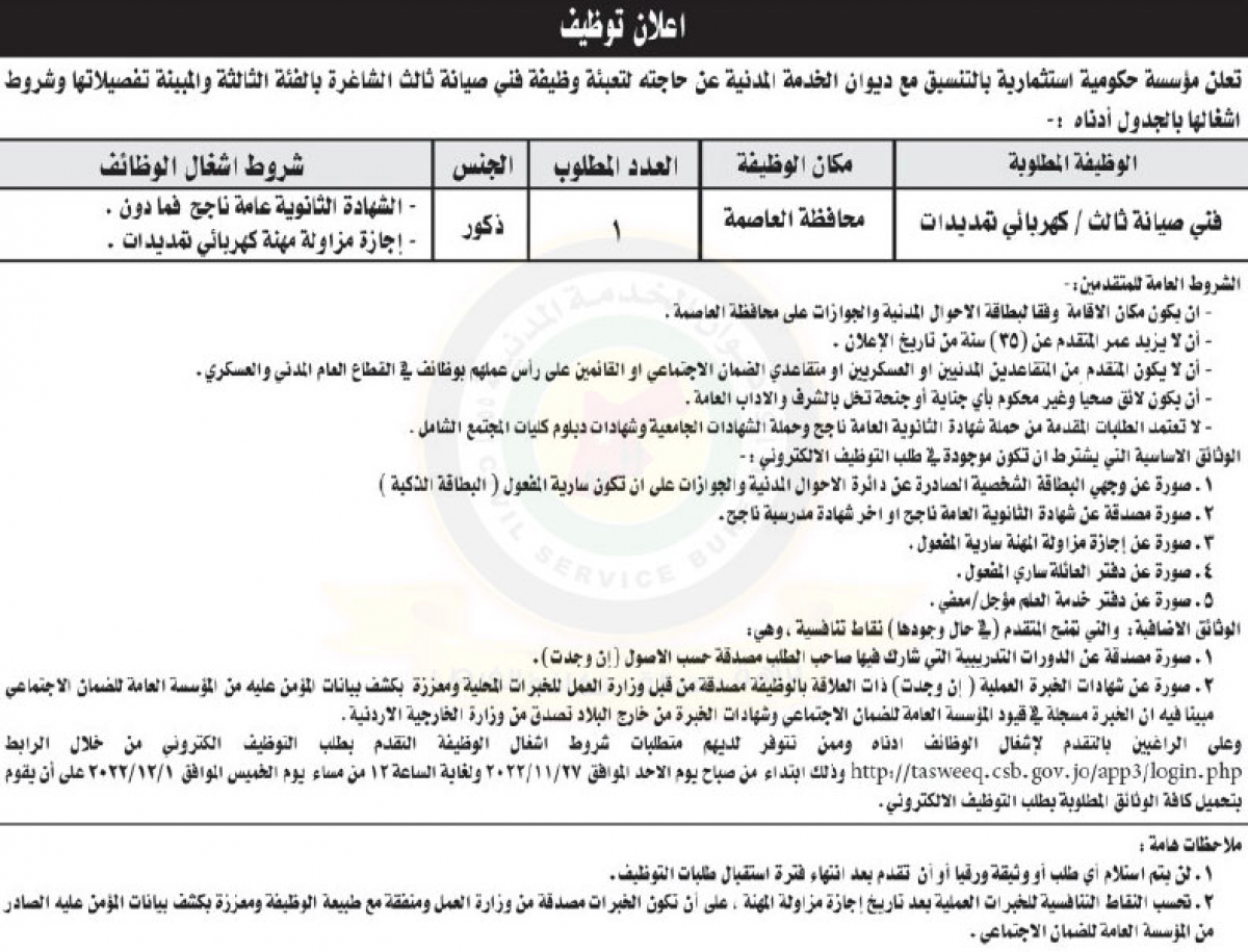 وظائف شاغرة ومدعوون للتعيين في مختلف الوزارات- أسماء