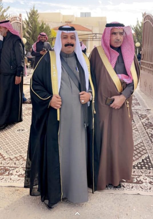 السفير السعودي بندر السديري في ضيافة الشيخ حمود ابن رشيد المجلاد