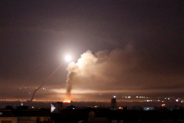 طائرات إسرائيلية تقصف محيط دمشق
