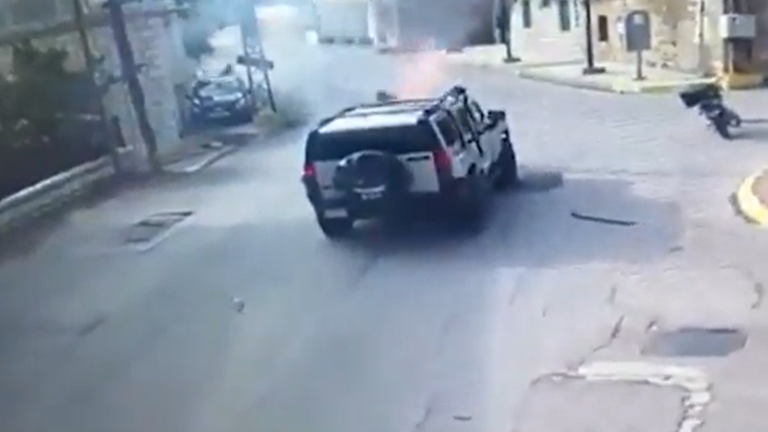 مصرع سيدة لبنانية إثر انفجار قارورة غاز داخل سيارتها (فيديو + صورة)