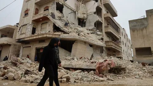 كارثة الزلزال في سوريا.. نداء استغاثة من الهلال الأحمر