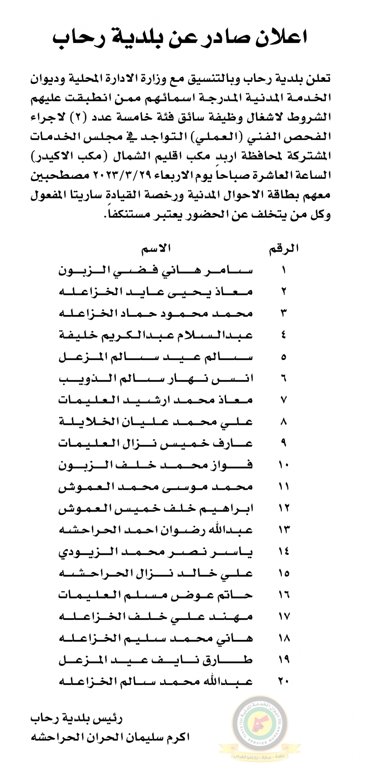 وظائف شاغرة ومدعوون للتعيين - تفاصيل