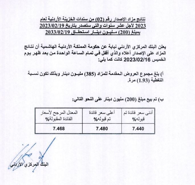 إدراج إصدارين من سندات الخزينة الأربعاء المقبل