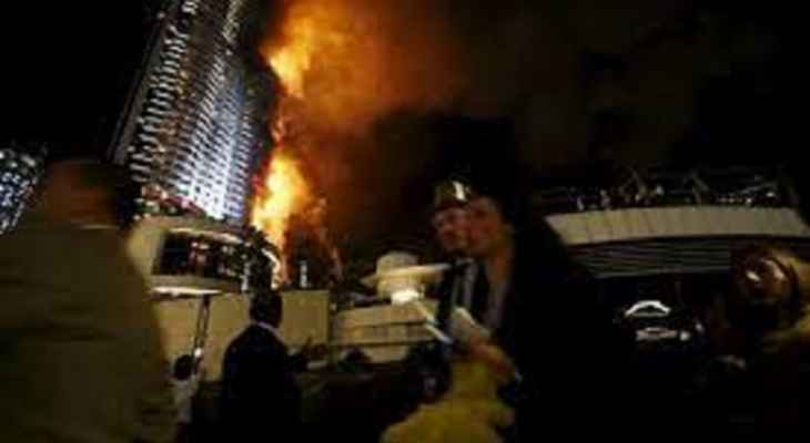16 قتيلا و9 جرحى جراء حريق في مبنى في دبي