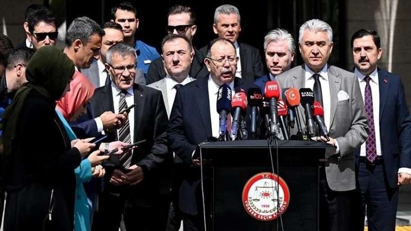 رئيس الهيئة العليا للانتخابات التركية يعلن اجراء جولة اعادة في 28 ايار