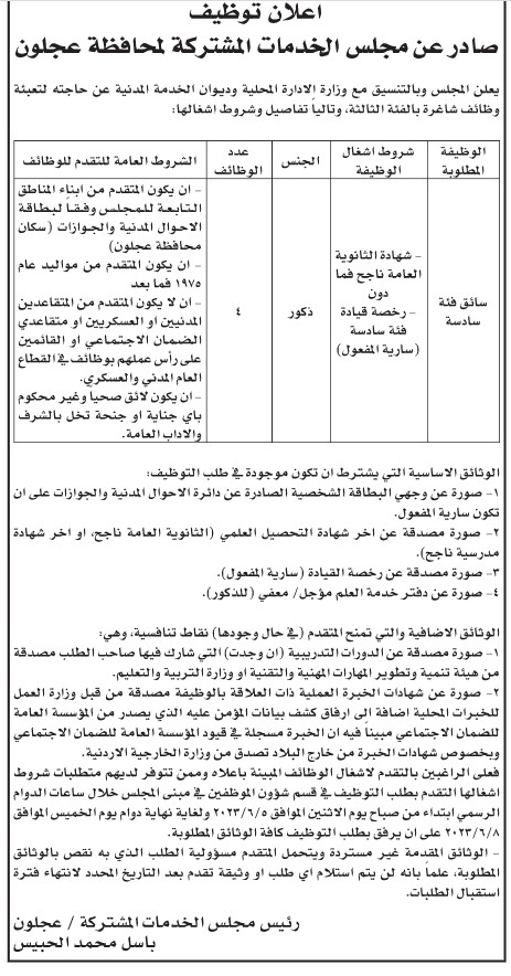 وظائف شاغرة ومدعوون لإجراء الامتحان التنافسي - اسماء