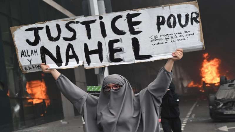 فرنسا تشهد مراسم تشييع نائل بعد ليلة رابعة من أعمال الشغب