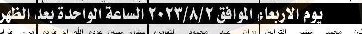  مدعوون للامتحان التنافسي لإشغال وظيفة معلم (أسماء)