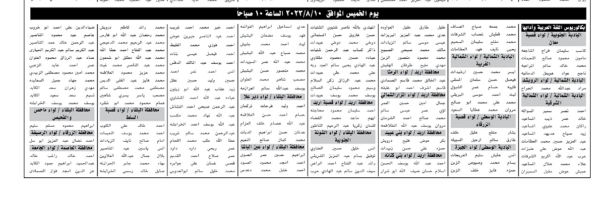  مدعوون لإشغال وظيفة معلم في التربية (أسماء)