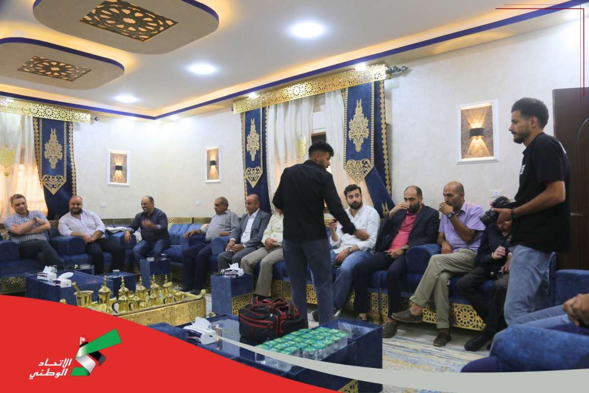 زيارة الحزب الاتحاد الوطني الأردني إلى منطقة الخالدية: مناقشات حول التحديات والحلول المجتمعية