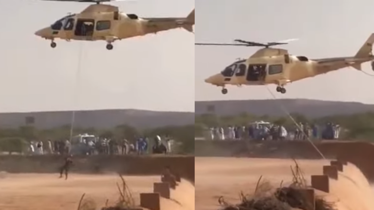 كشف حقيقة مقطع فيديومتداول لإنقاذ الجيش المصري طفلا عالقا في سيول ليبيا (فيديو)